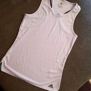 Adidas loose fitting tank top. Drifit youth xl
